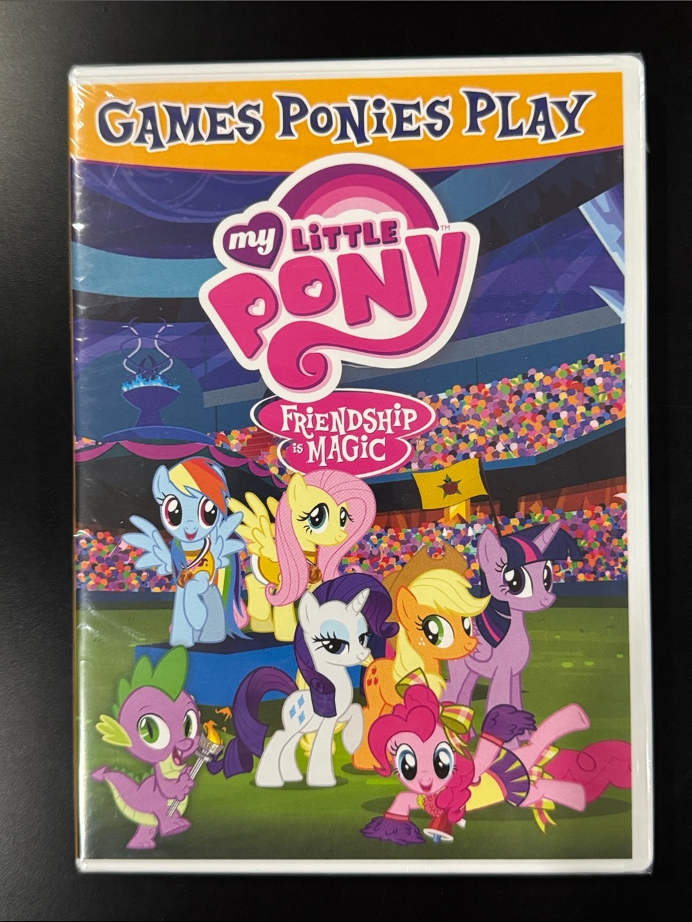 NEW: My Little Pony Friendship is Magic: Games Ponies Play - DVD